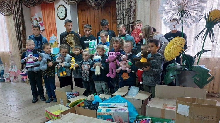 AGH Spende Kinderheim - Stofftiere für Kinder in der Ukraine