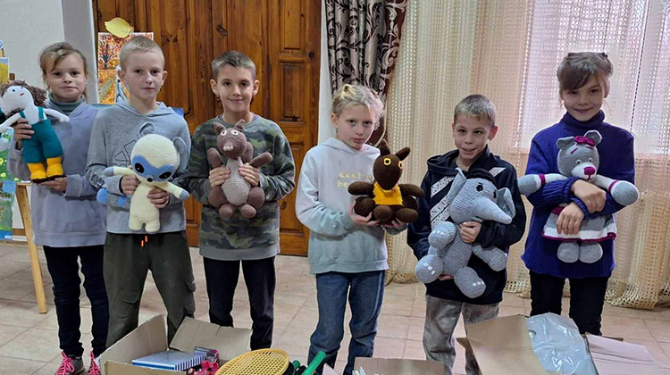 AGH Spende Kinderheim - Stofftiere für Kinder in der Ukraine